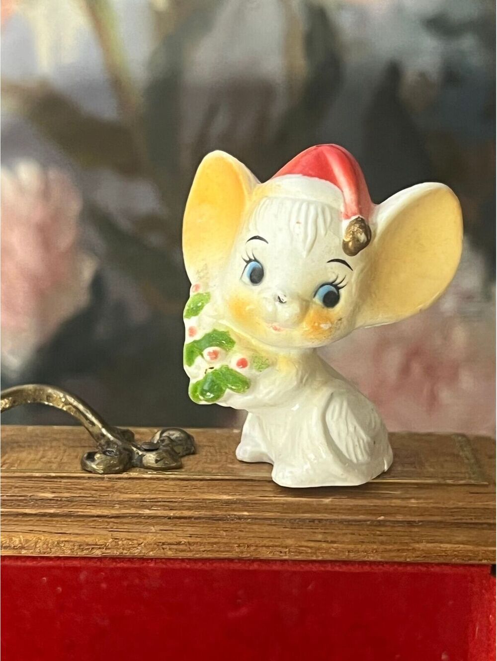 Plastic Christmas mouse